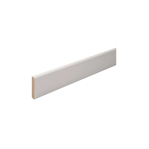 PLINTHE ARRONDIE MDF 244x15x1,6cm PREPEINT BLANC 5pcs/botte SOTRINBOIS